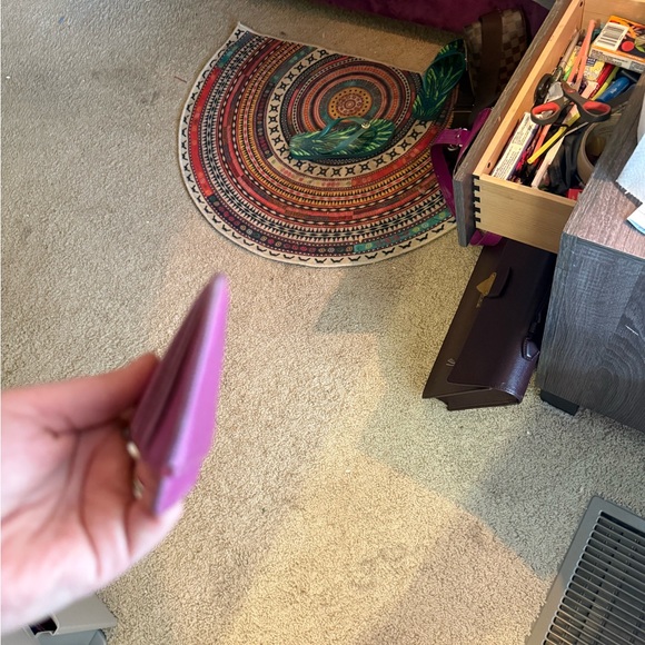 Tory Burch Fuchsia Card Holder - Picture 6 of 8